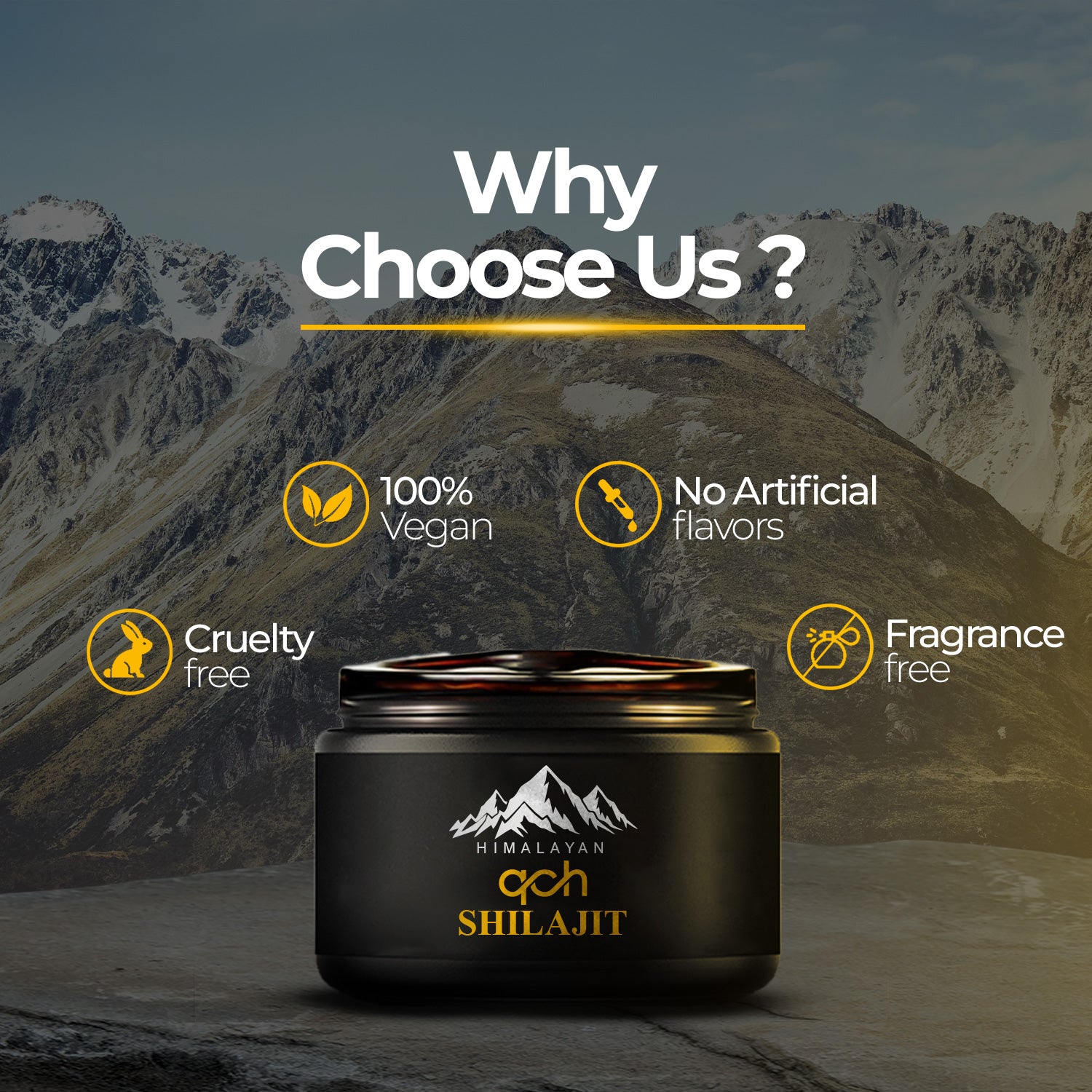 100% Pure Himalayan Shilajit